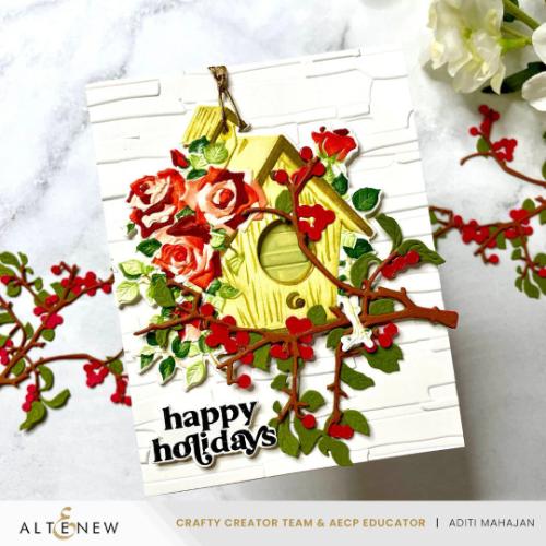 Altenew - Rose Garden Birdhouse - Complete Bundle