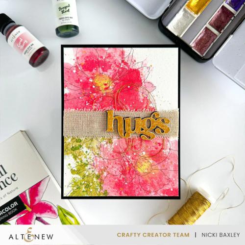 Altenew - Botanical Elegance: Capture the Colors of Nature Watercolor Coloring Book