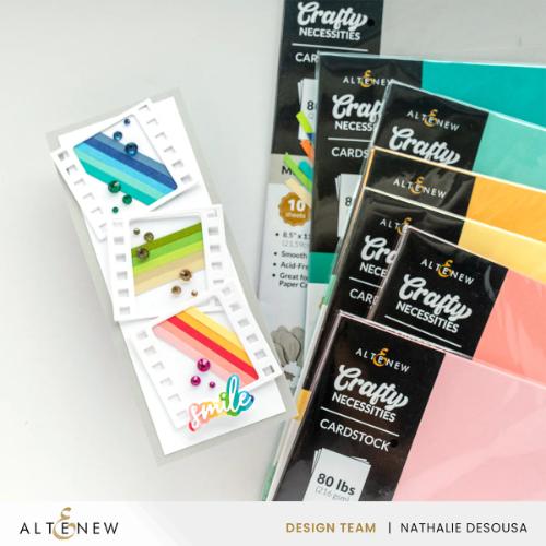 Altenew - Crafty Necessities Cardstock Bundle - Glacier Caves - Postage as per Actual