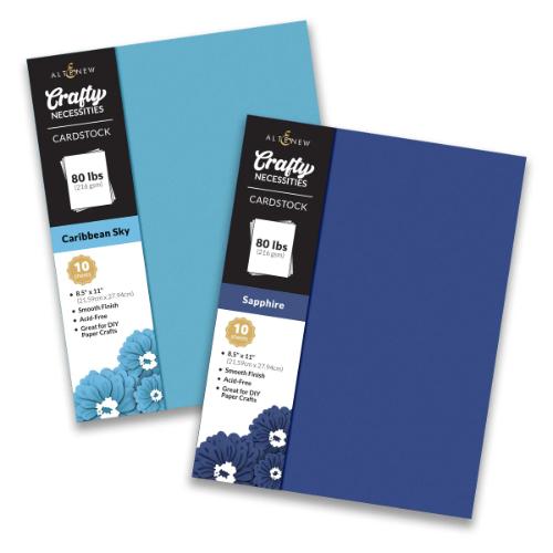 Altenew - Crafty Necessities Cardstock Bundle - Glacier Caves - Postage as per Actual