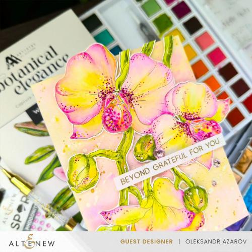 Altenew - Botanical Elegance: Capture the Colors of Nature Alcohol Marker Coloring Sheets