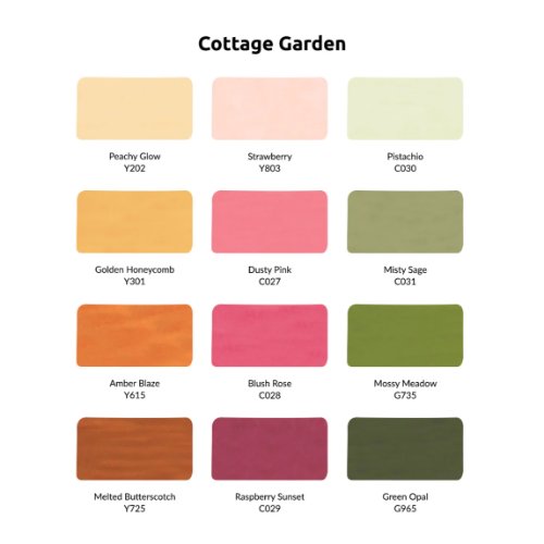 Altenew - Cottage Garden Artist Alcohol Marker Set N - Postage as per Actual