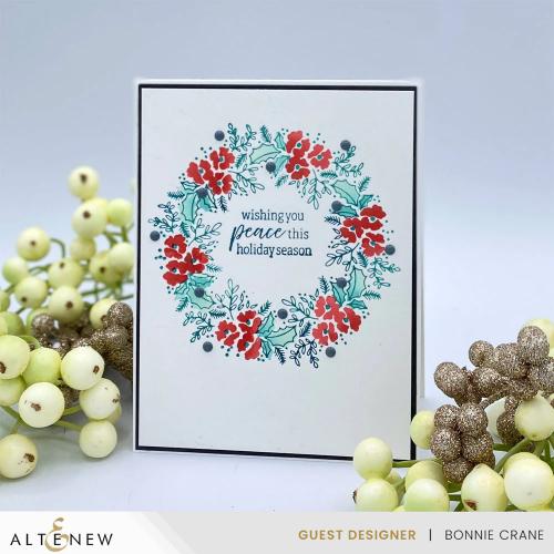 Altenew - Regal Wreath Registration Press Plate/Foil Plate