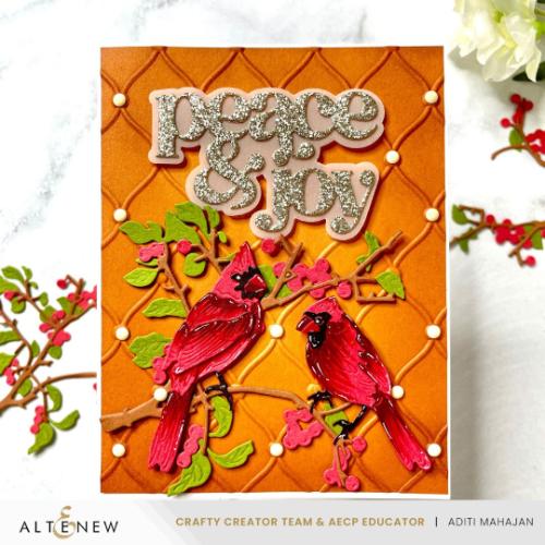 Altenew - Cardinal Love Layering Die Set