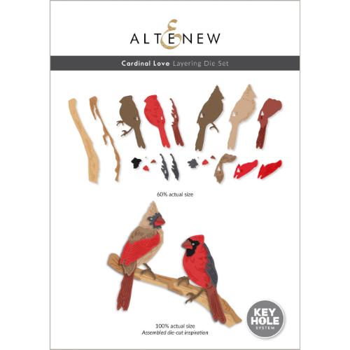 Altenew - Cardinal Love Layering Die Set