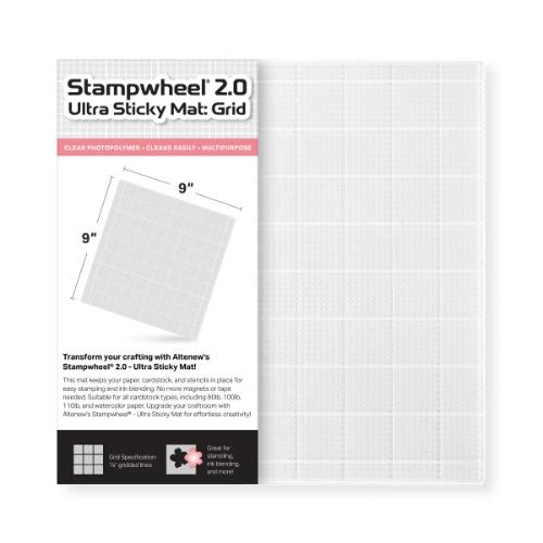 Altenew - Stampwheel 2.0 - Ultra Sticky Mat: Grid - Postage as per Actual