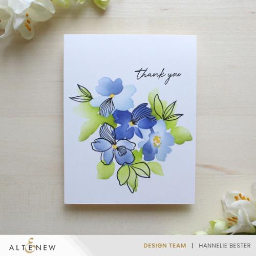 Altenew - Dynamic Duo: Playful Watercolor Flowers