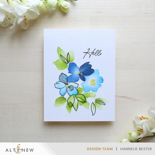Altenew - Dynamic Duo: Playful Watercolor Flowers