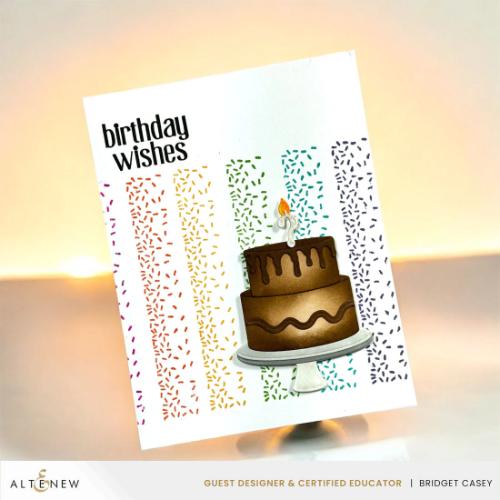 Altenew - Mini Delight: Birthday Wishes Stamp & Die Set