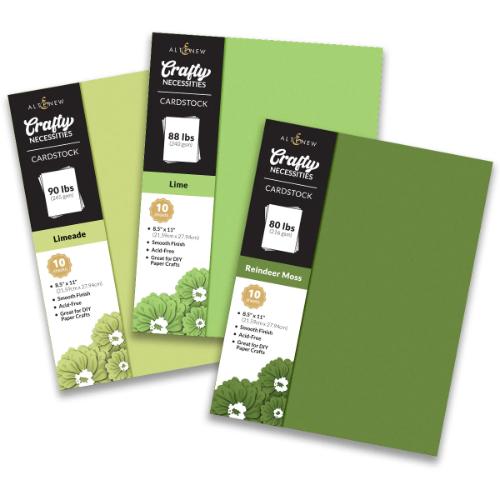 Altenew - Crafty Necessities Cardstock Bundle - Whispering Woodland - Postage as per Actual