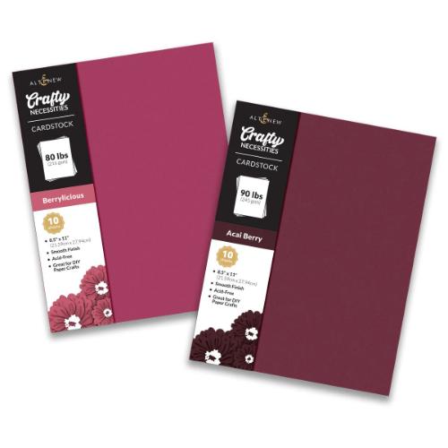 Altenew - Crafty Necessities Cardstock Bundle - Dried Petals - Postage as per Actual