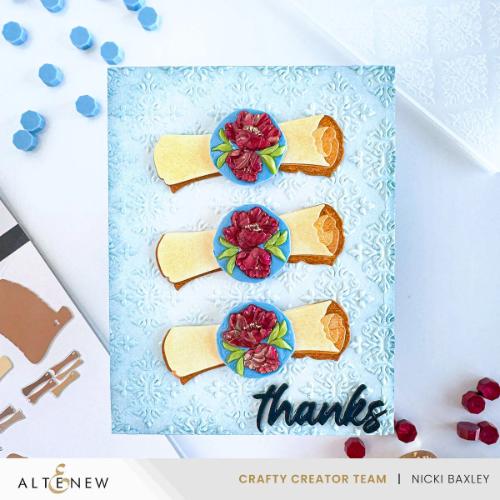 Altenew - Parchment Scrolls Layering Die Set