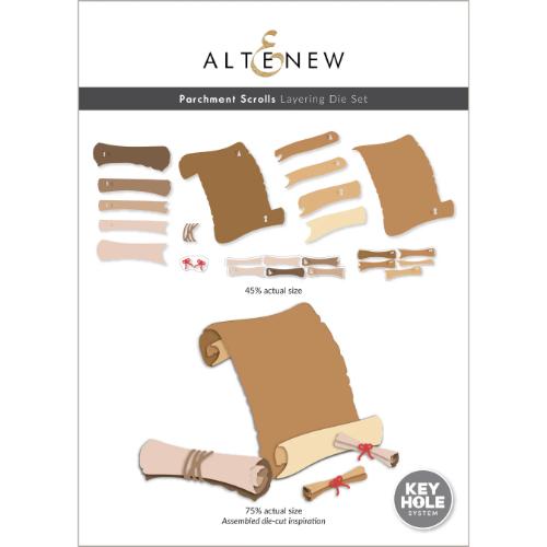 Altenew - Parchment Scrolls Layering Die Set