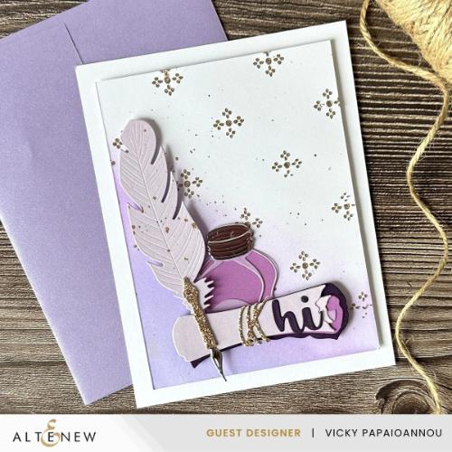 Altenew - Quill & Inkwell Layering Die Set