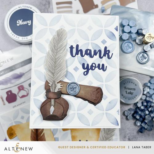 Altenew - Quill & Inkwell Layering Die Set
