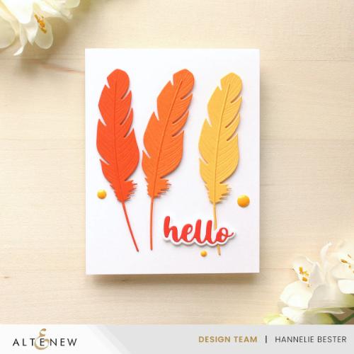 Altenew - Quill & Inkwell Layering Die Set