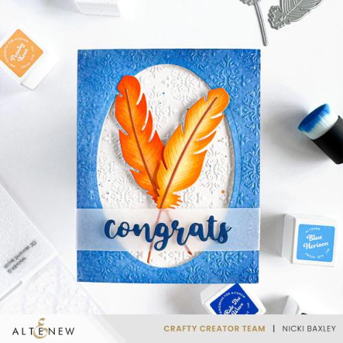 Altenew - Quill & Inkwell Layering Die Set