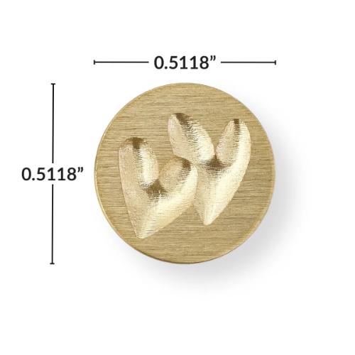 Altenew - Mini Double Hearts Wax Seal Stamp
