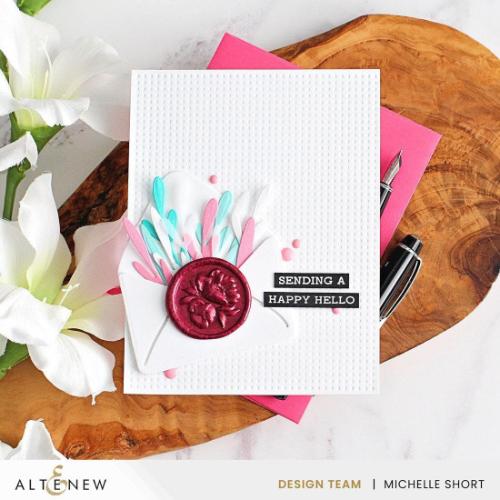 Altenew - Soft Peonies Wax Seal Stamp