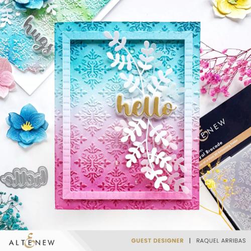 Altenew - Royal Brocade 3D Embossing Folder
