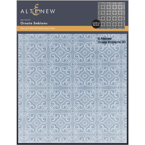 Altenew - Ornate Emblems 3D Embossing Folder