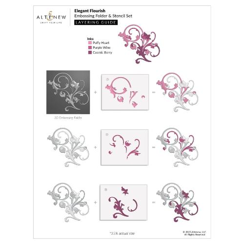 Altenew - Elegant Flourish - Complete Bundle