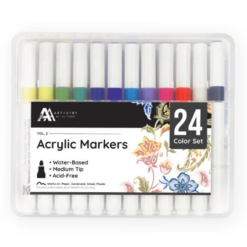 Altenew - Acrylic Marker 24 Color Set - Vol. 2 - Postage as per Actual