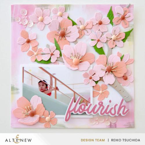 Altenew - Craft-A-Flower: Cherry Blossom Branch Layering Die Set