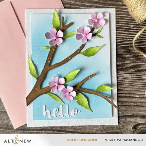 Altenew - Craft-A-Flower: Cherry Blossom Branch Layering Die Set