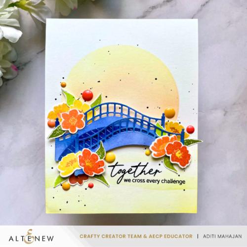 Altenew - Mini Delight: Bridge to My Heart Stamp & Die Set