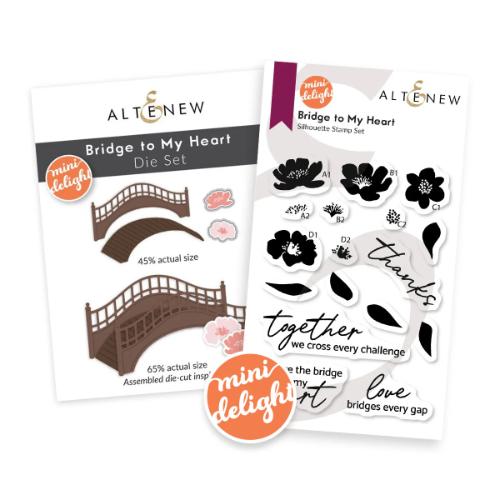 Altenew - Mini Delight: Bridge to My Heart Stamp & Die Set
