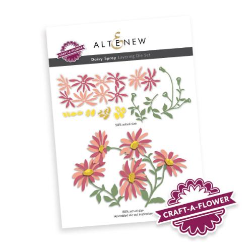 Altenew - Craft-A-Flower: Daisy Spray Layering Die Set