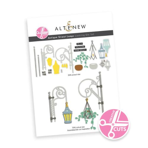 Altenew - Creative Cuts: Antique Street Lamps Layering Die Set