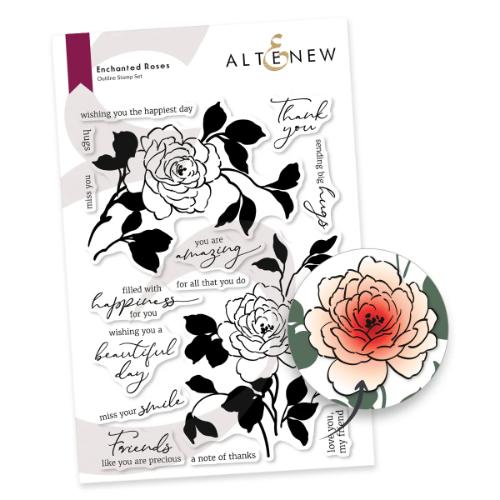 Altenew - Enchanted Roses - Complete Bundle - Postage as per Actual