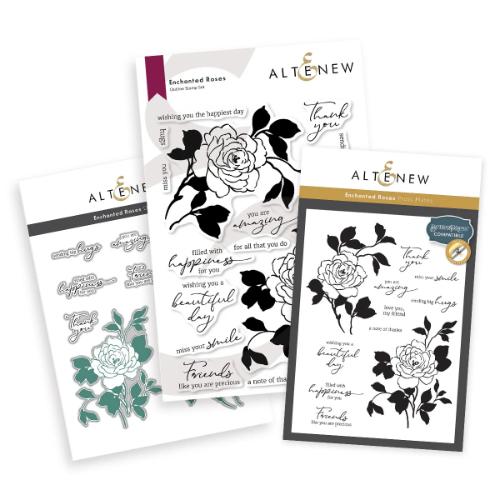 Altenew - Enchanted Roses - Complete Bundle - Postage as per Actual