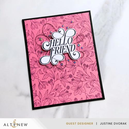 Altenew - Floral Serenade Press Plate