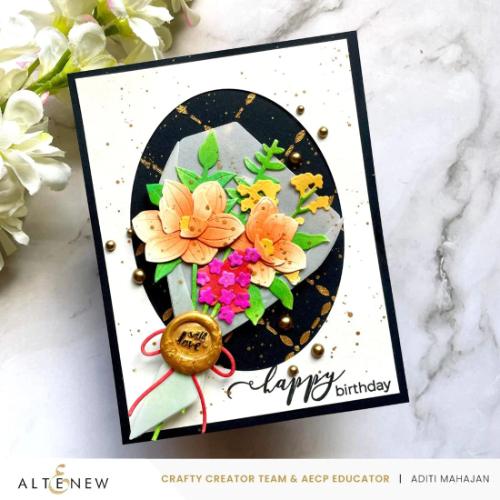 Altenew - Parchment Bouquet Layering Die Set