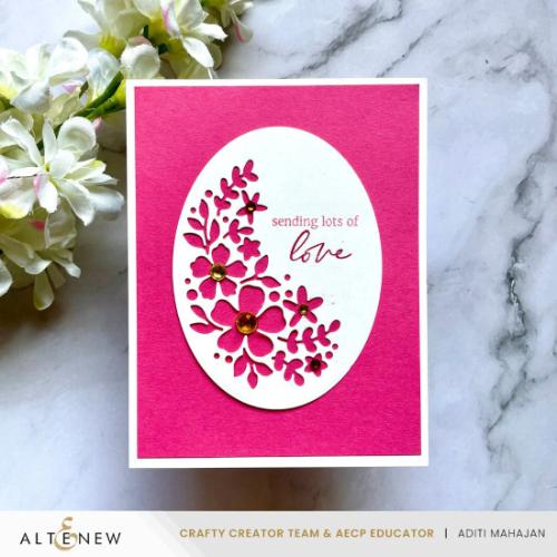 Altenew - Zero-Waste: Oval Serenity Die Set