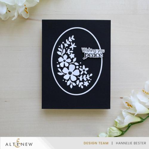 Altenew - Zero-Waste: Oval Serenity Die Set