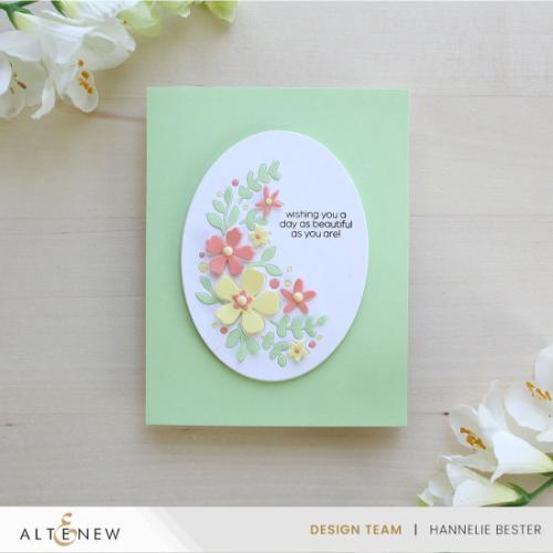 Altenew - Zero-Waste: Oval Serenity Die Set