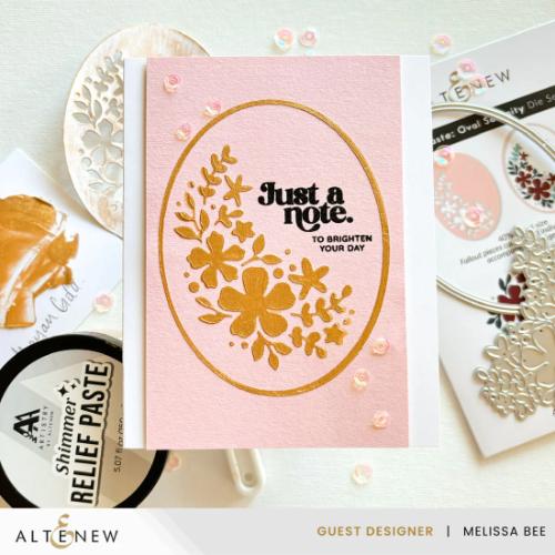 Altenew - Zero-Waste: Oval Serenity Die Set