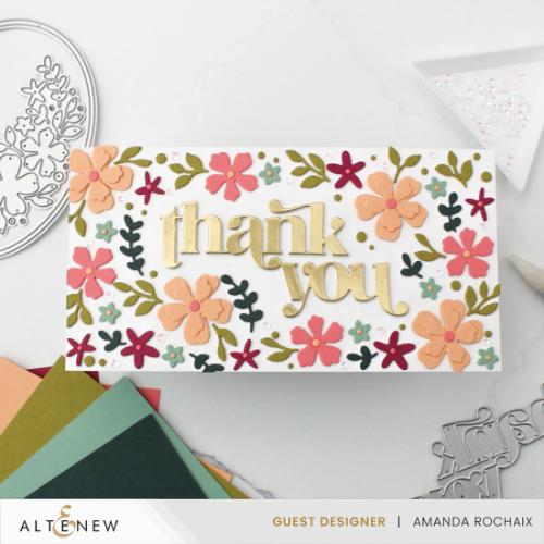 Altenew - Zero-Waste: Oval Serenity Die Set