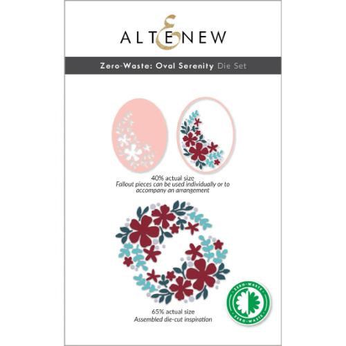 Altenew - Zero-Waste: Oval Serenity Die Set