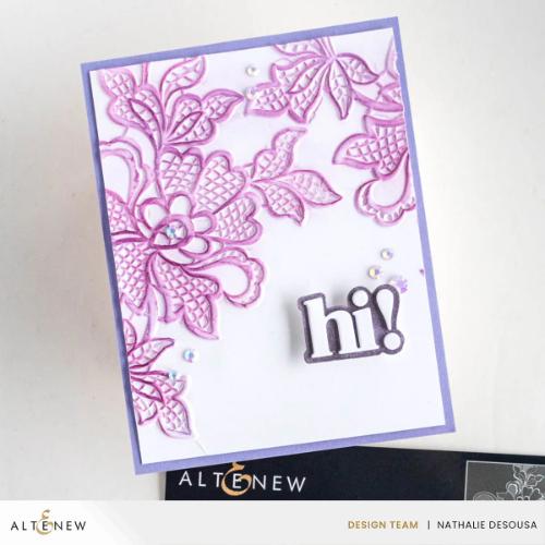 Altenew - Lace 3D Embossing Folder