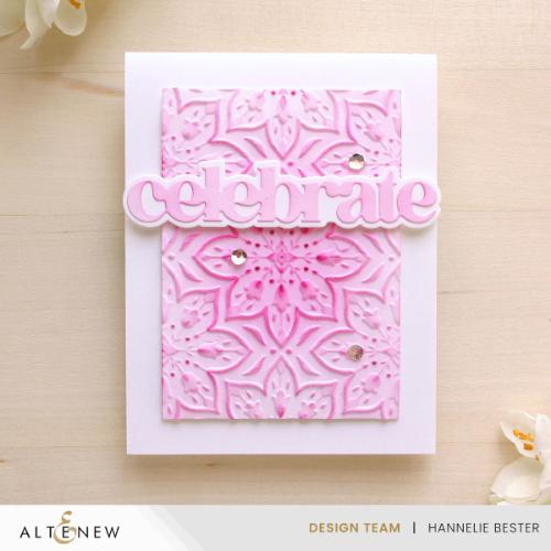 Altenew - Blooming Doily Charm 3D Embossing Folder