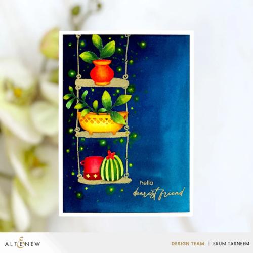 Altenew - Mini Delight: Potted Shelves Stamp & Die Set