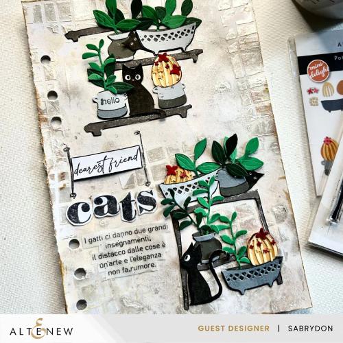 Altenew - Mini Delight: Potted Shelves Stamp & Die Set