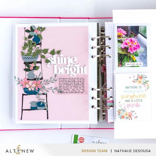 Altenew - Mini Delight: Potted Shelves Stamp & Die Set