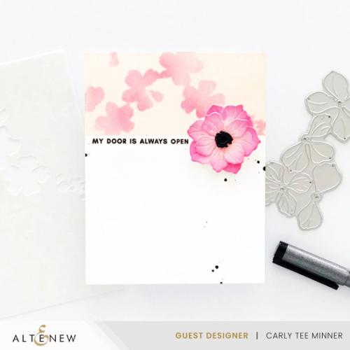 Altenew - Stencil Art: Ditsy Flowers Wallpaper Layering Stencil Set (7 in 1)