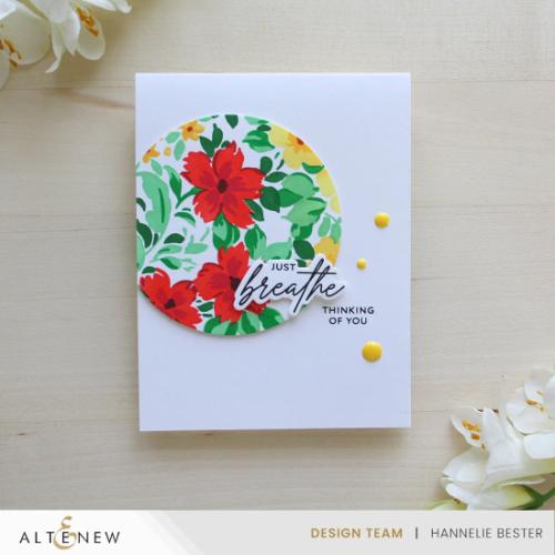 Altenew - Stencil Art: Ditsy Flowers Wallpaper Layering Stencil Set (7 in 1)